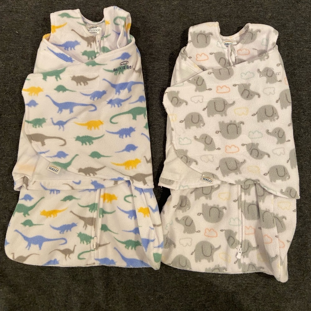 2 HALO sleep sacks Excellent Condition